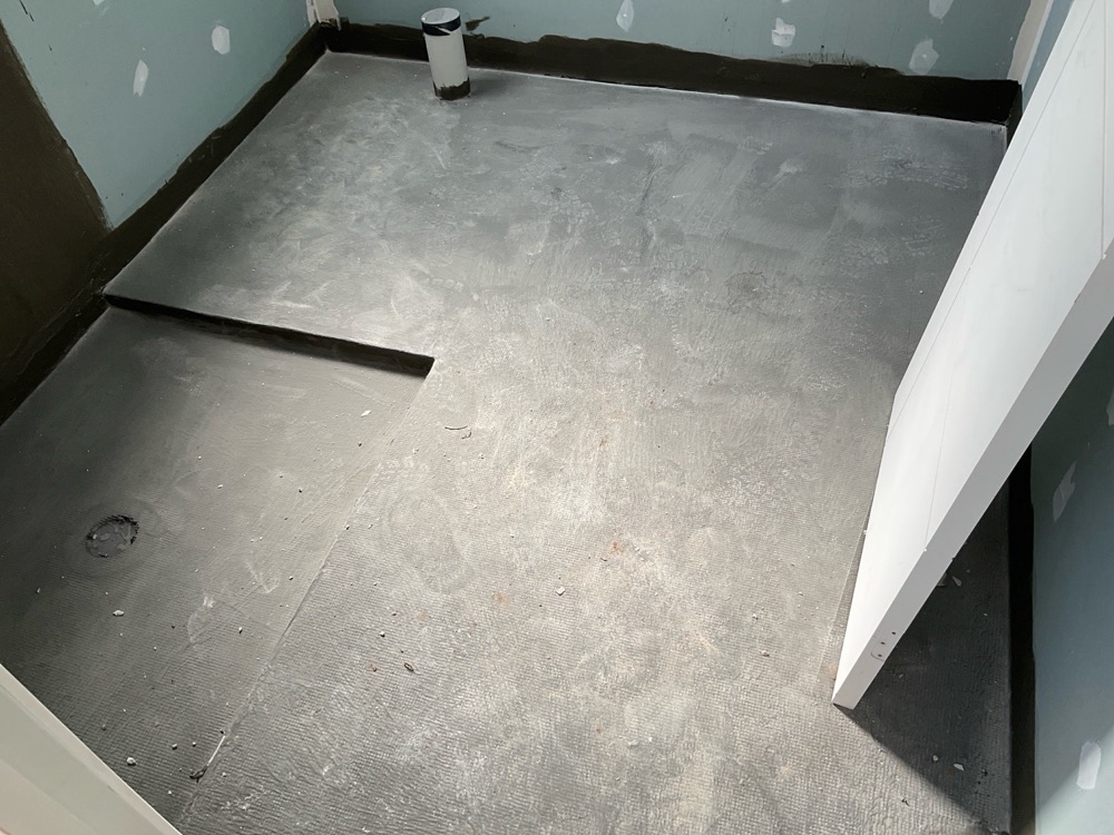 Waterproof membrane thickness in Point Cook wet areas